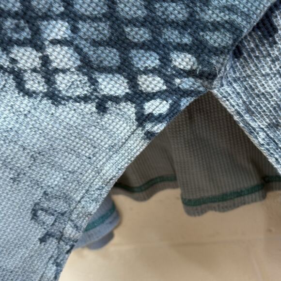 Winter Sun Floral Patterned cotton knit medium tunic Top - Picture 5 of 6